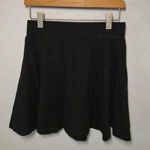 Black skater girl skirt